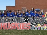Welcome back sign