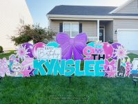 girl bday sign