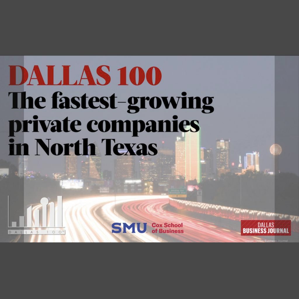 SG YARD GREETINGS GROWTH IS CELEBRATED AS A WINNER OF THE 2021 DALLAS 100™ ENTREPRENEUR AWARDS